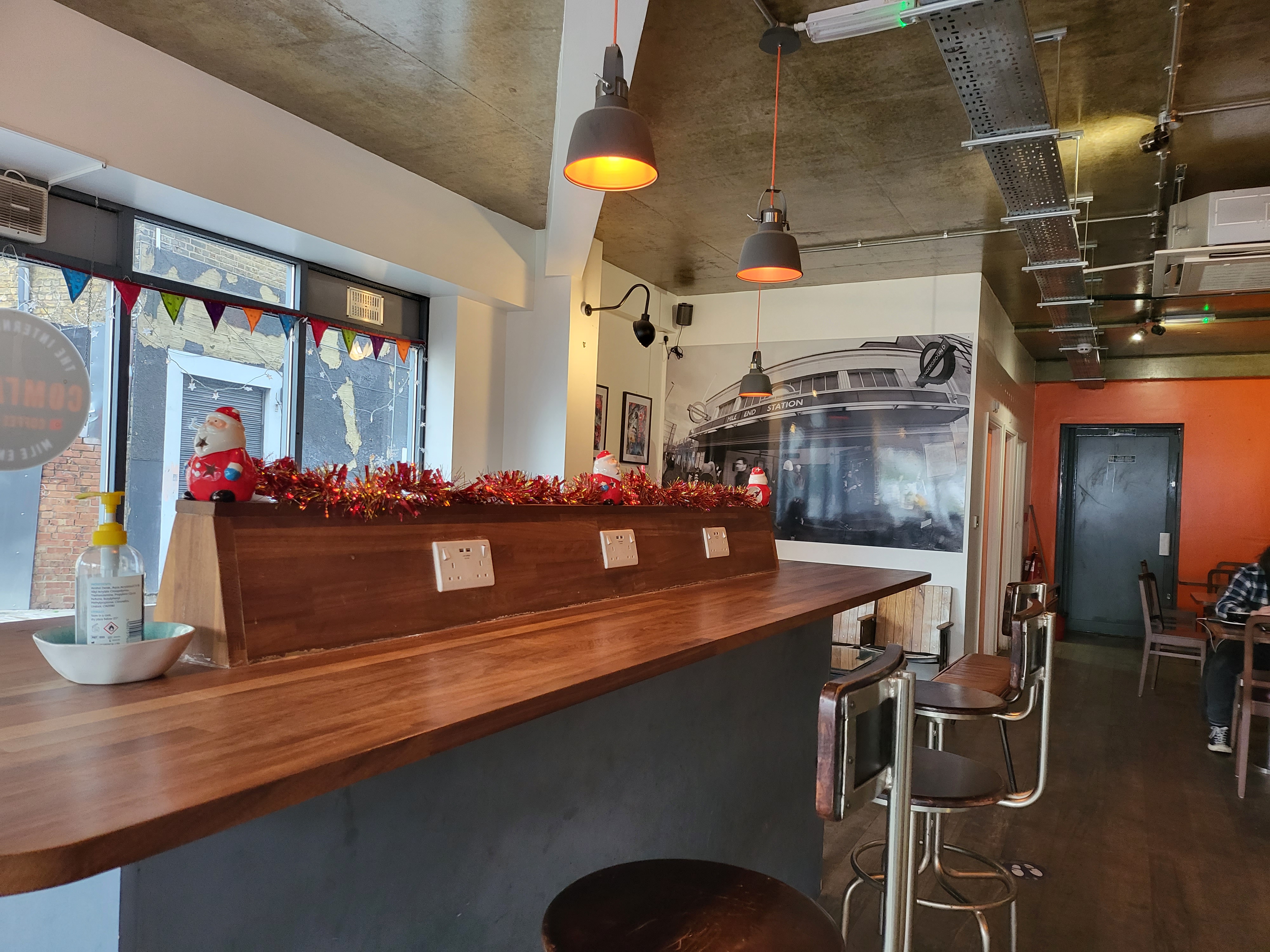 International Comrades coffee shop